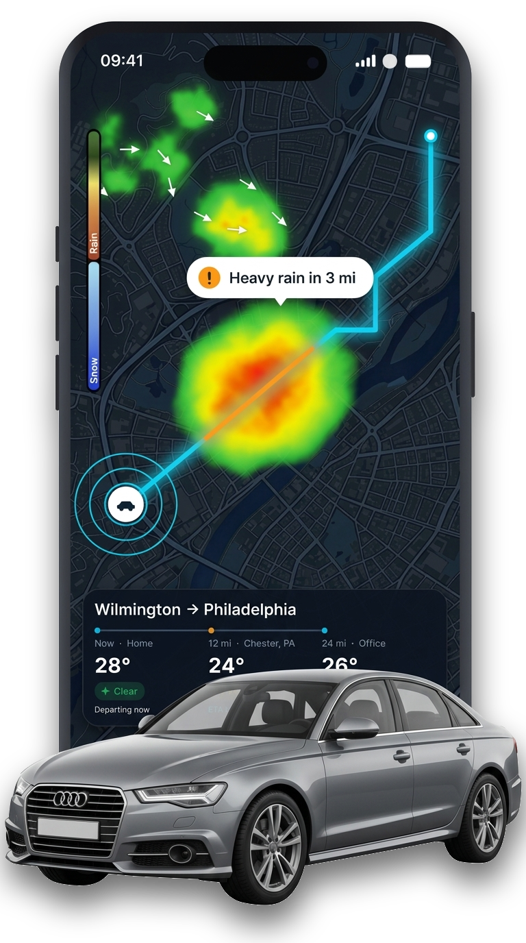 Trip Weather feature
